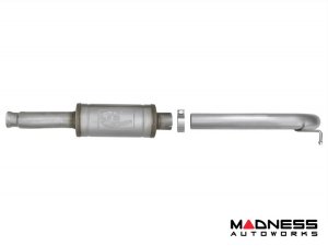 Jeep Wrangler JL Performance Exhaust System - 3.6L V6 - Cat Back - Rock Duster - Turn Down - aFe